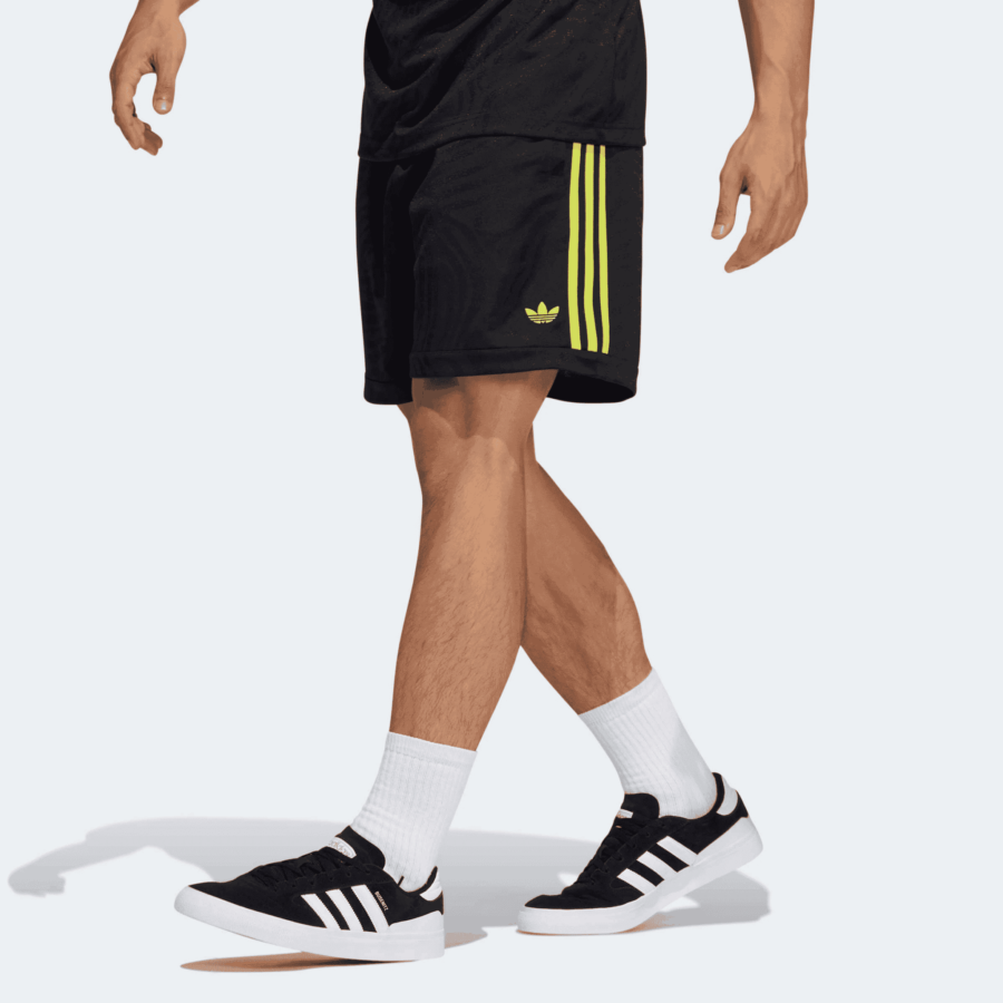 quần adidas jacquard shorts black gl9930