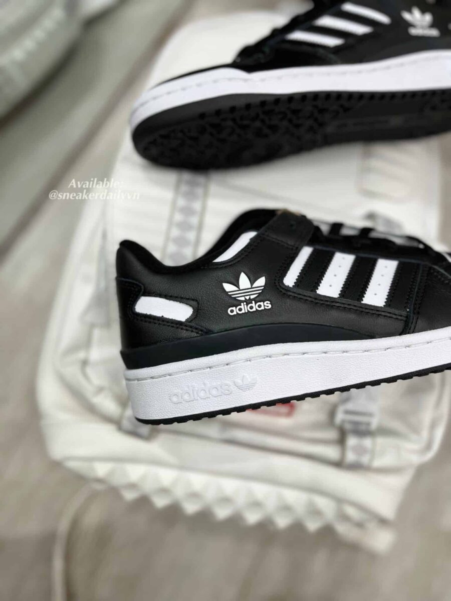 giày adidas forum low 'black white' hq1494