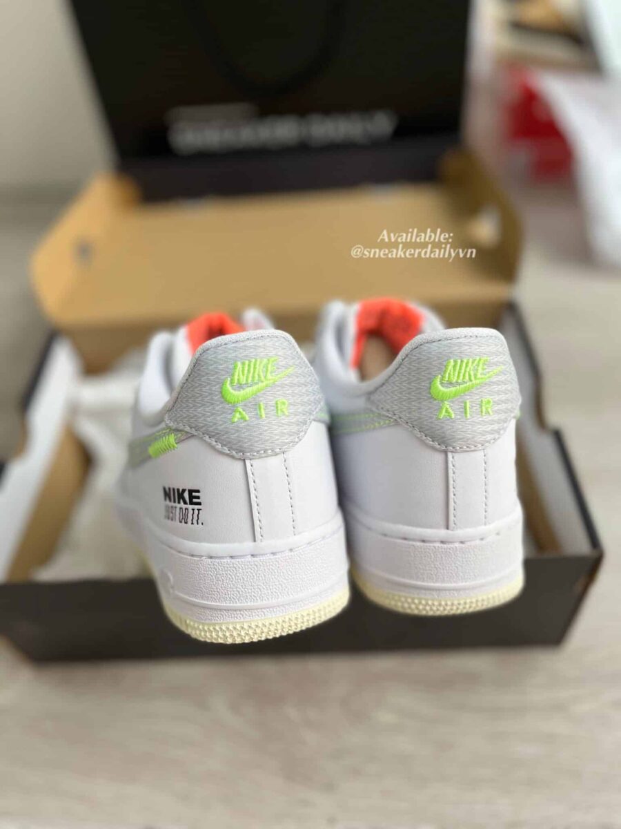 giày nike air force 1 '07 lv8 'just stitch it - white coconut milk' fb1853-111