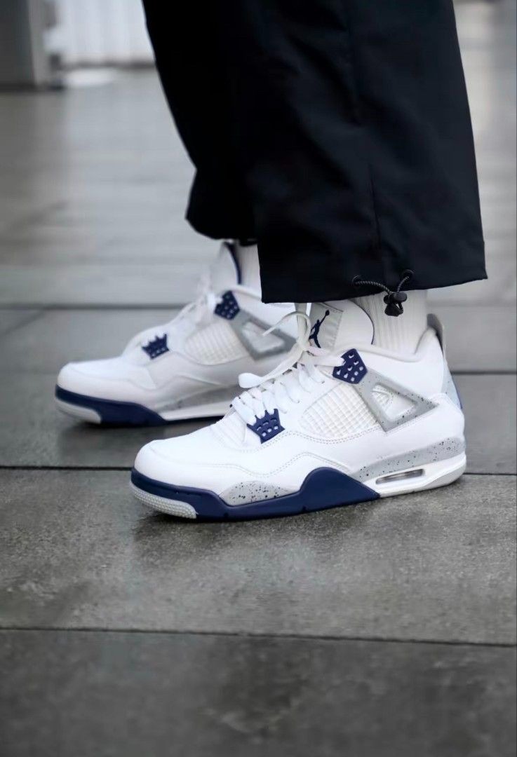 Gi y Jordan 4 Retro Midnight Navy DH6927 140