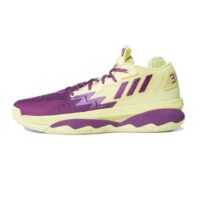 giày bóng rổ adidas dame 8 lillard 'yellow purple' gy0383