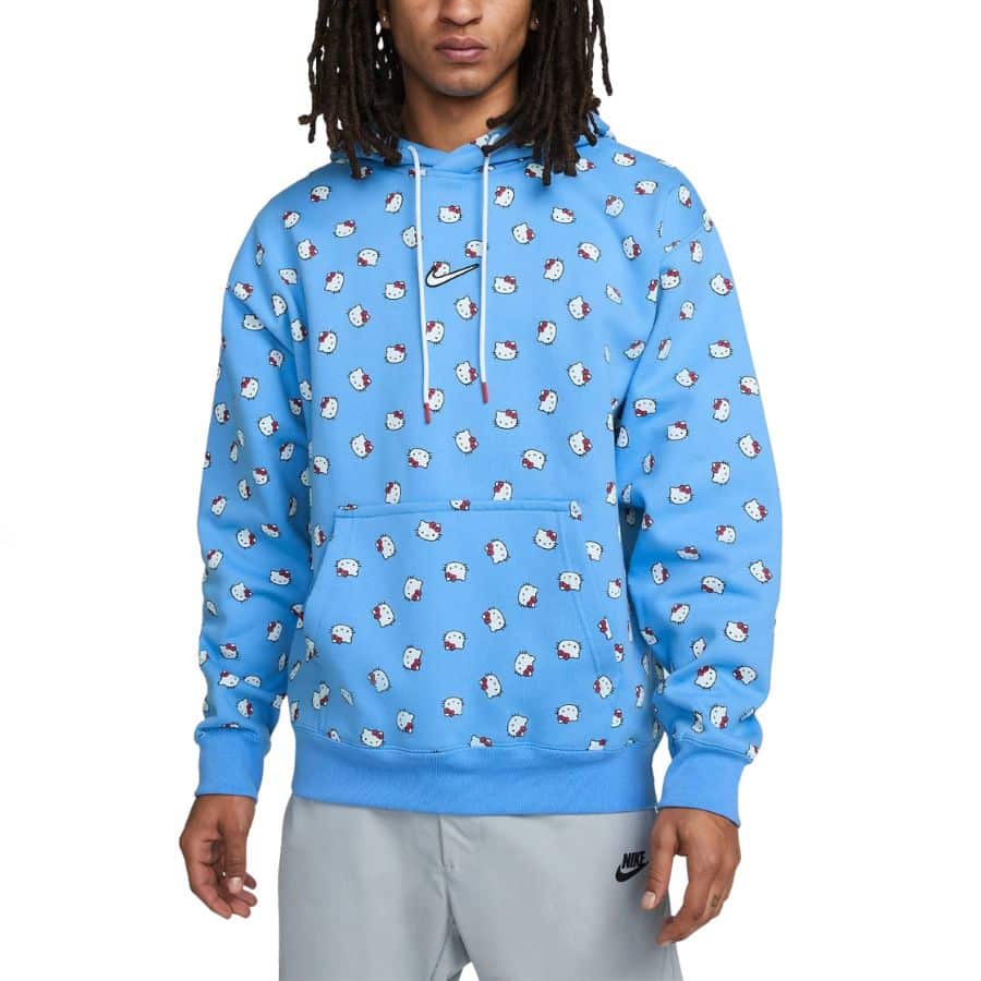 Áo Hoodie Nike x Hello Kitty Fleece Hoodie University 'Blue' DR5516412