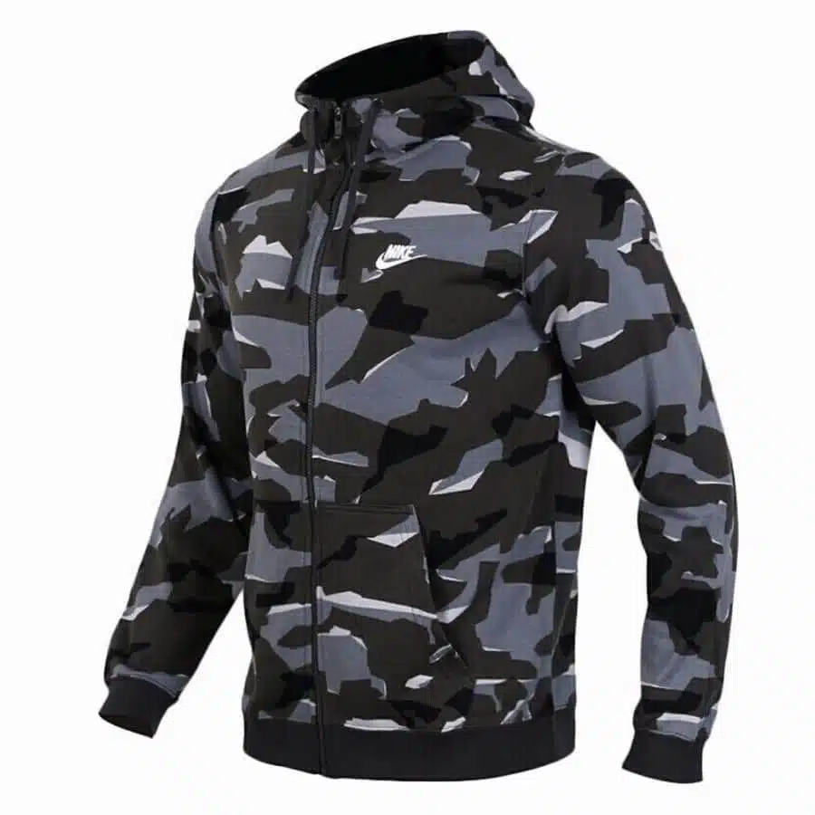 M nsw club camo hoodie best sale fz ft