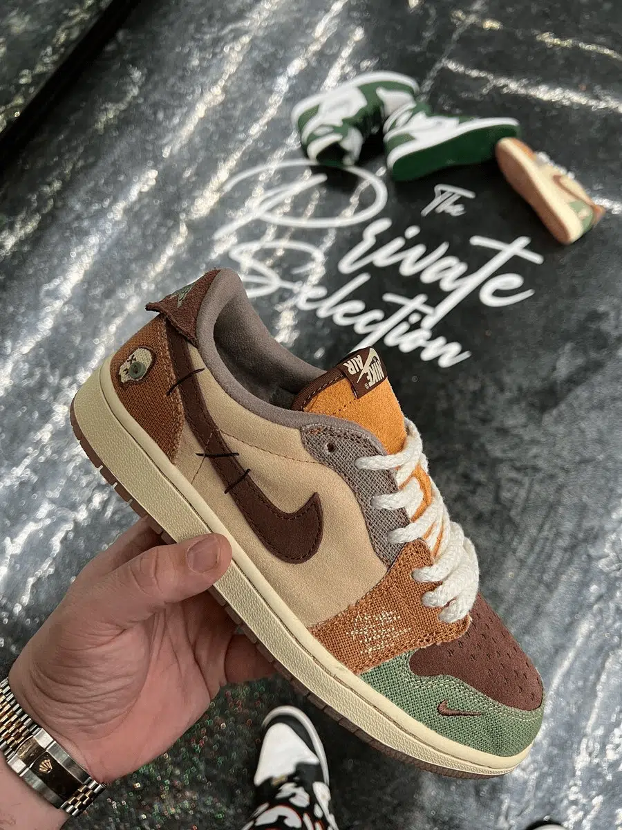 Giày Air Jordan 1 x Zion Williamson Retro Low OG 'Voodoo' DZ7292