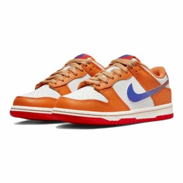 Nike Dunk Low GS âMismatch Swooshâ CW1590-101 - Sneakers Shop