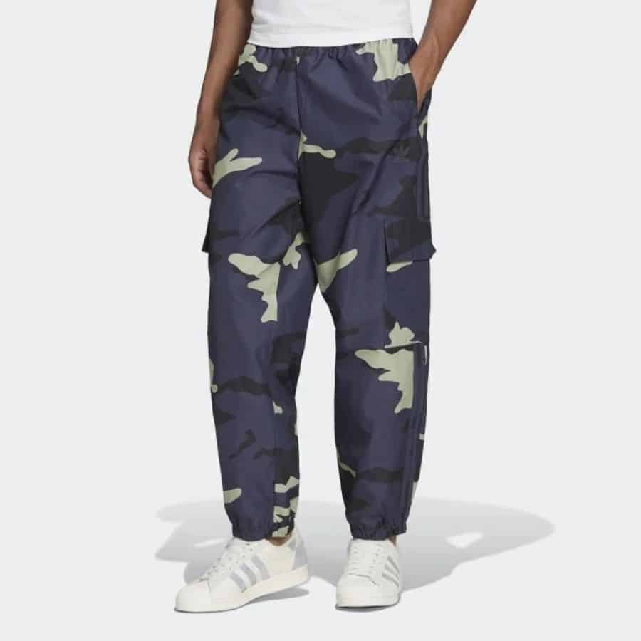 Quần Adidas Graphics Camo Nylon Trousers 'Blue' Hf4883 - Sneaker Daily