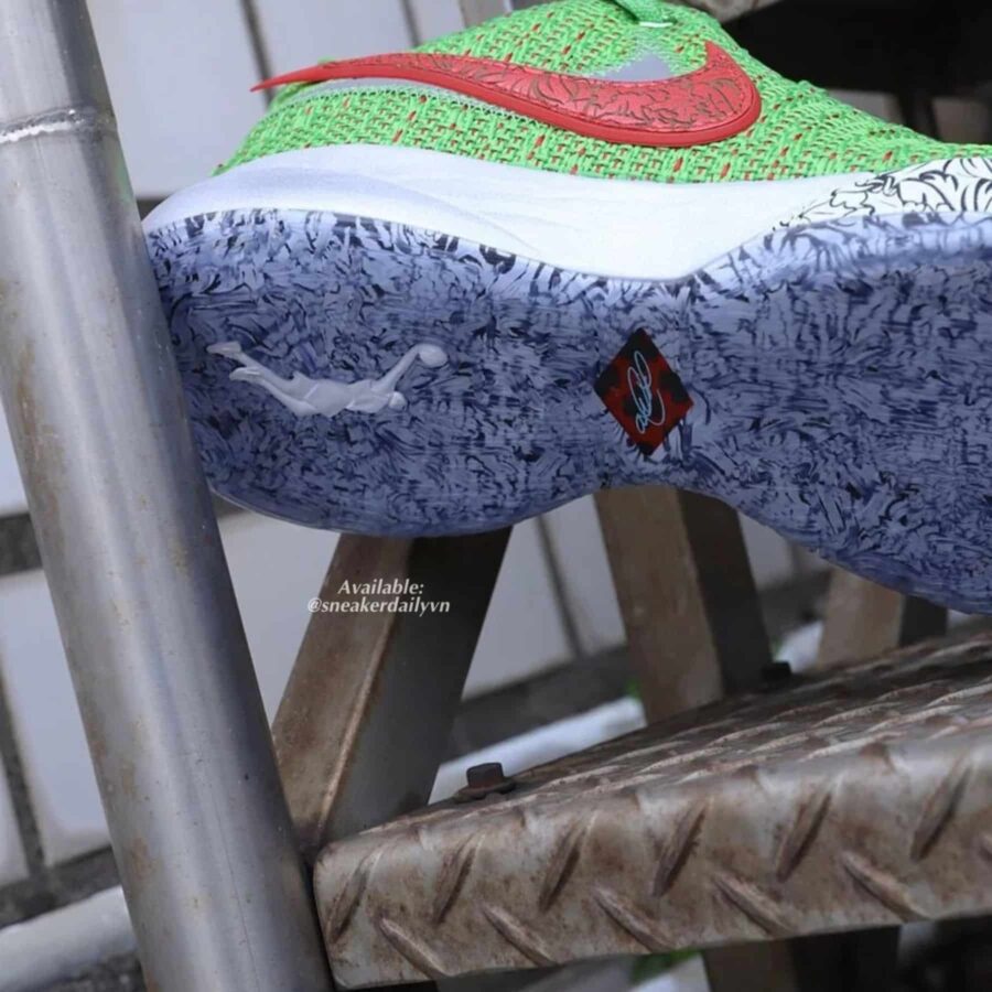 giày bóng rổ nike lebron xx 'green apple' (gs) dq8646-300