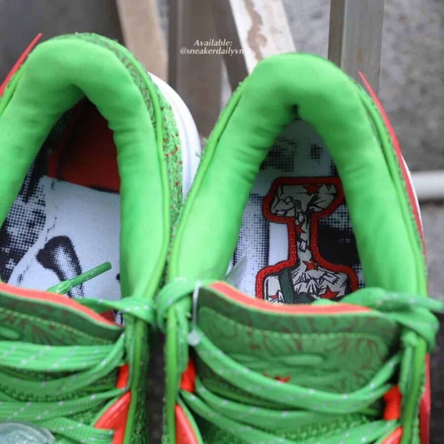 giày bóng rổ nike lebron xx 'green apple' (gs) dq8646-300