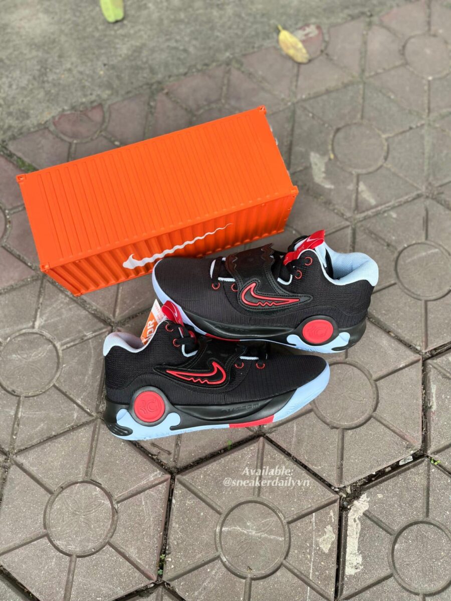 giày bóng rổ nike kd tray 5 x ep 'black' dj7554-011