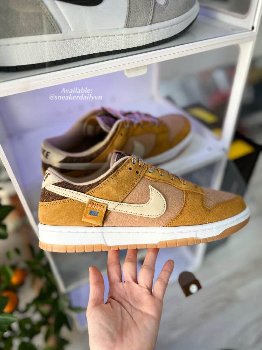 giày nike dunk low 'teddy bear' dz5350-288