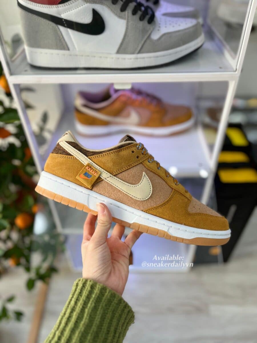 giày nike dunk low 'teddy bear' dz5350-288