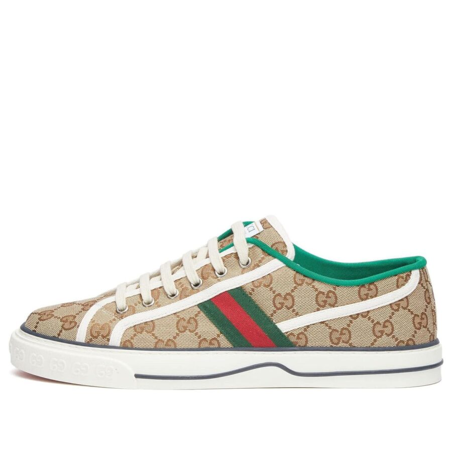 giày gucci tennis 1977 ebony 'brown' 606111 hvk20 9766