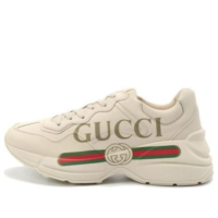 giày ‎gucci rhyton leather sneaker 'logo' (wmns) 528892-drw00-9522