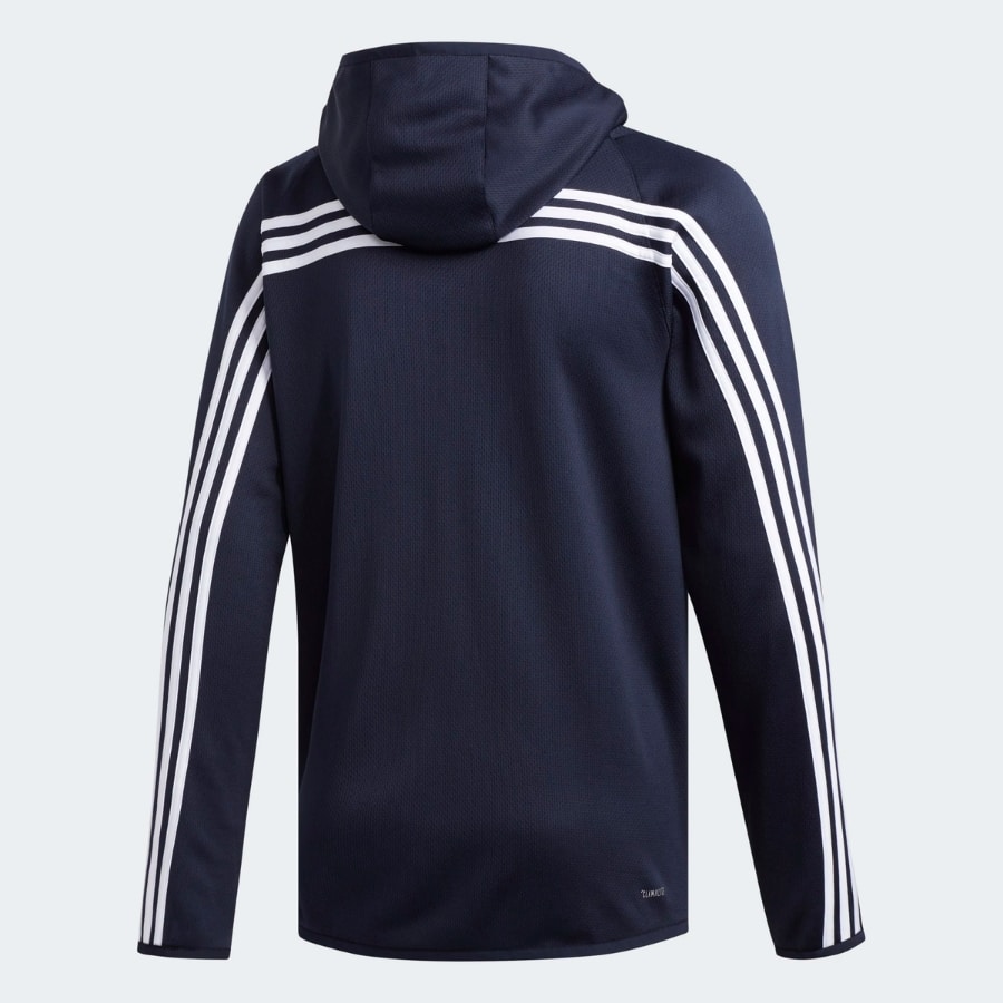 áo hoodie freelift daily 3-stripes "navy/white" dz7427