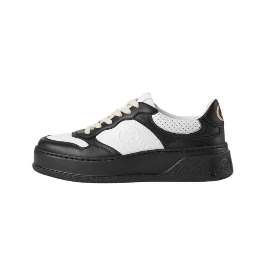 giay-gucci-gg-embossed-black-white