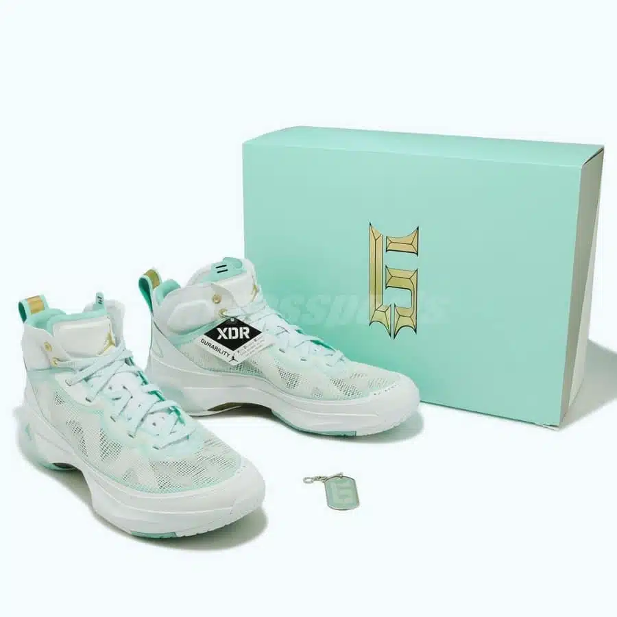 Giày Air Jordan 37 Guo Ailun Island Green DV0921-173