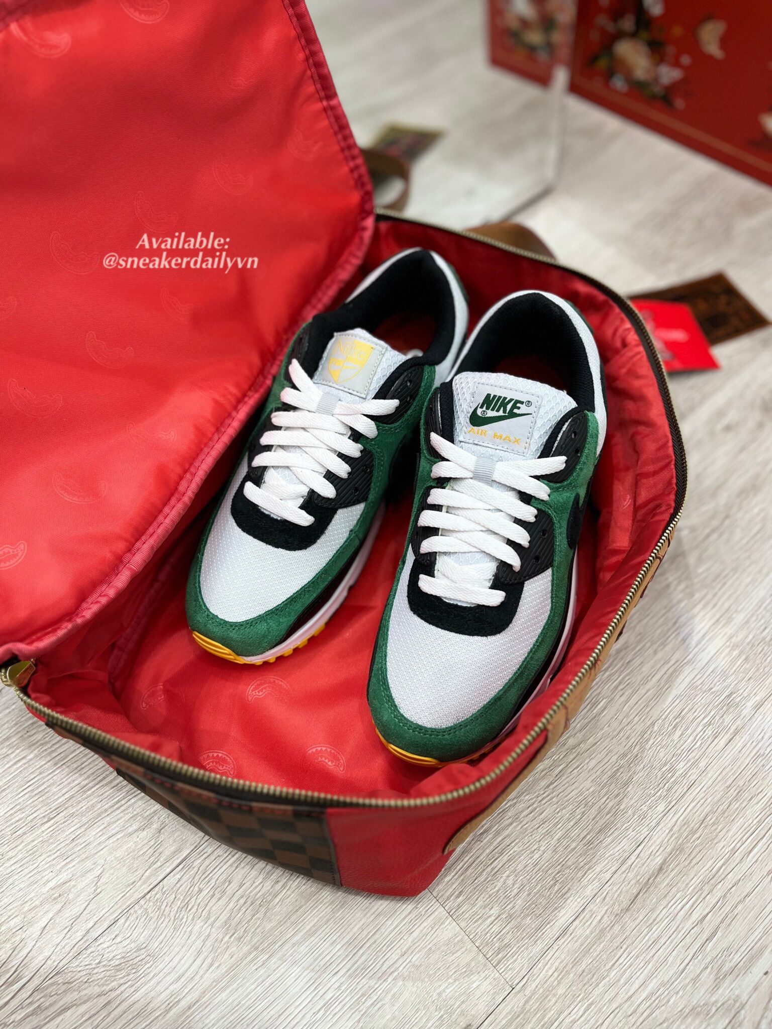 Giày Nike Air Max 90 'Gorge Green' Dm0029-004 - Sneaker Daily