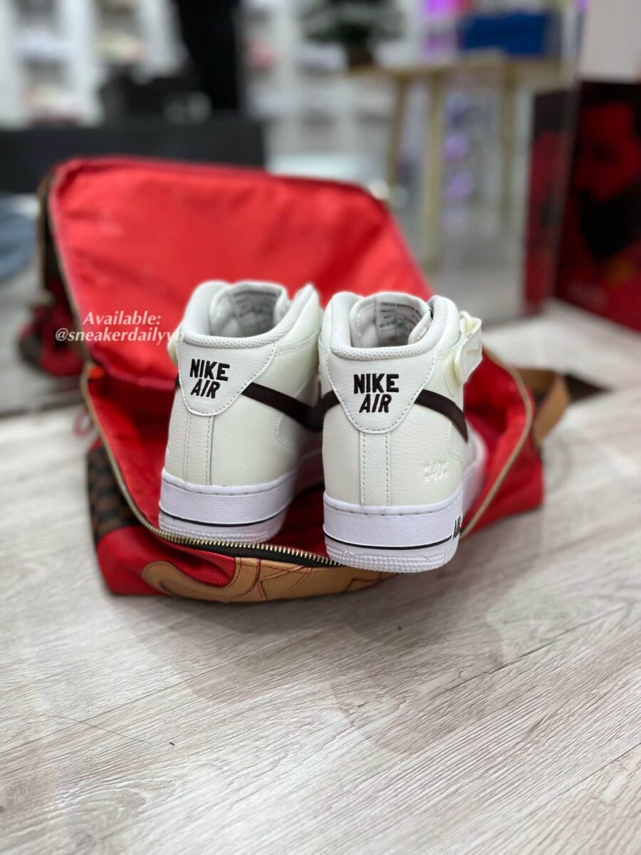 giày nike air force 1 mid '07 lv8 'sail white' dr9513-100