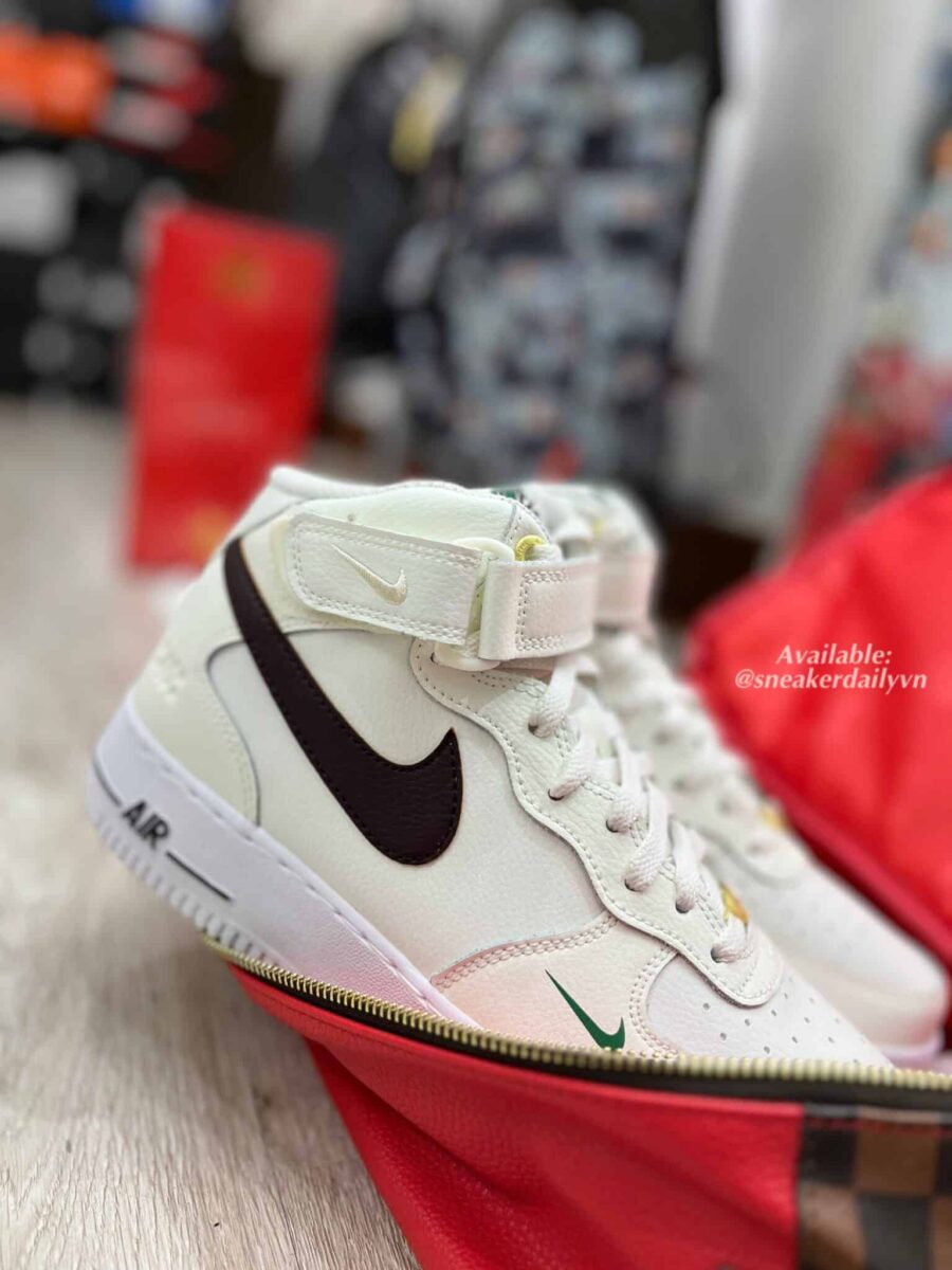 giày nike air force 1 mid '07 lv8 'sail white' dr9513-100