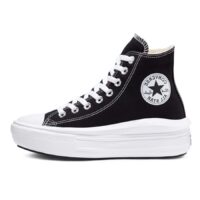 giày converse chuck taylor all star move high top "black" 568497c