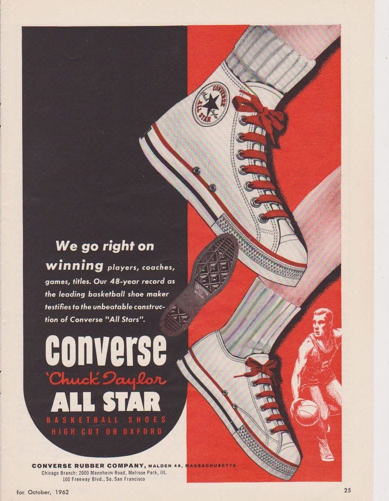 Converse - Lịch sử thương hiệu hơn 100 năm - Sneaker Daily