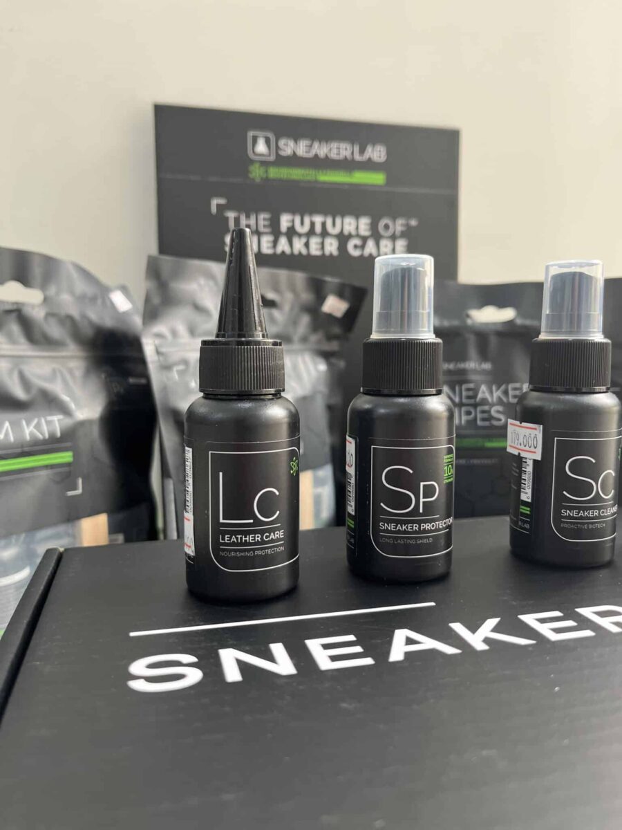 chăm sóc giày da leather care 50ml sneaker lab lablcar050