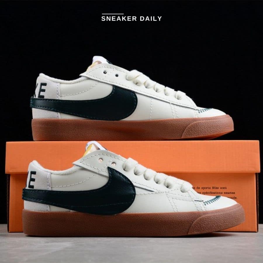 Giày Nike Blazer Low '77 Jumbo WNTR Sail Pro Green Gum DR9865-101