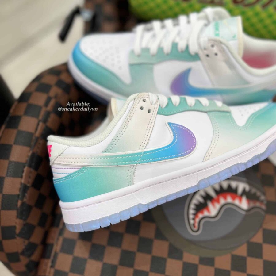 giày nike dunk low 'unlock your space' (w) fj7743-194