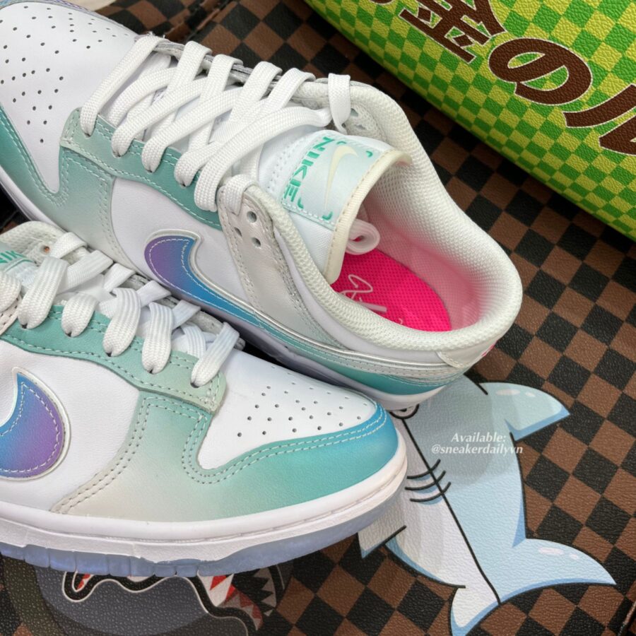 giày nike dunk low 'unlock your space' (w) fj7743-194