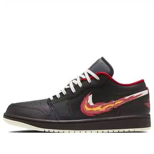 giày nike air jordan 1 low se 'just skate black' fj7073-010