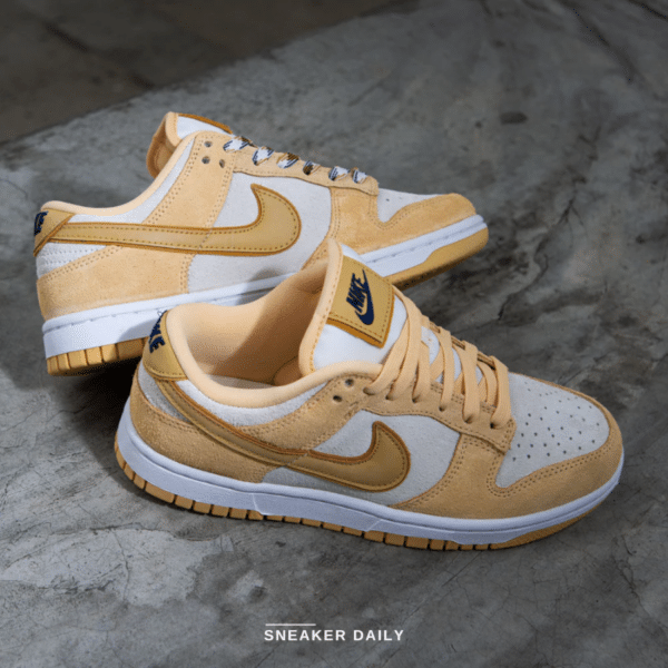 Giày Nike Dunk Low LX 'Gold Suede' DV7411-200 - Sneaker Daily