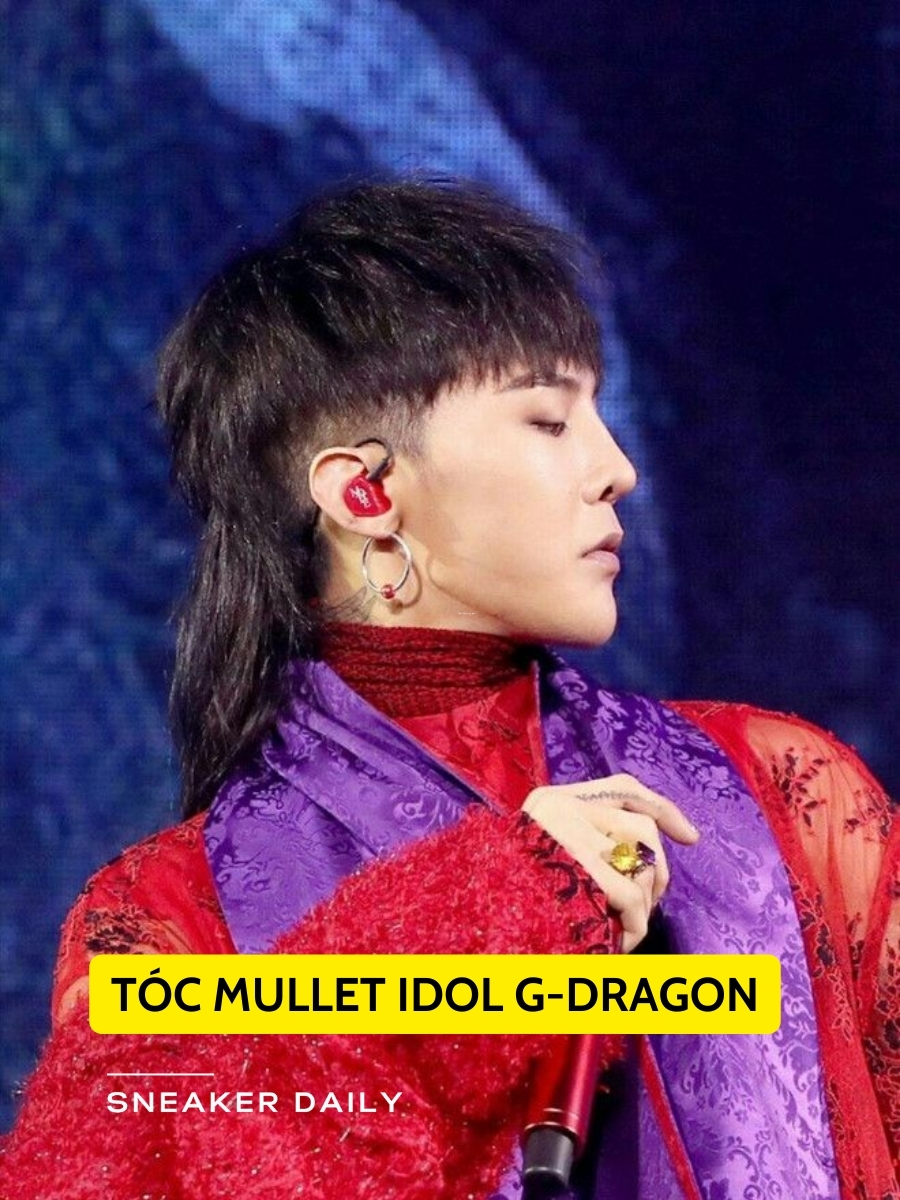 kiểu tóc mullet idol g-dragon