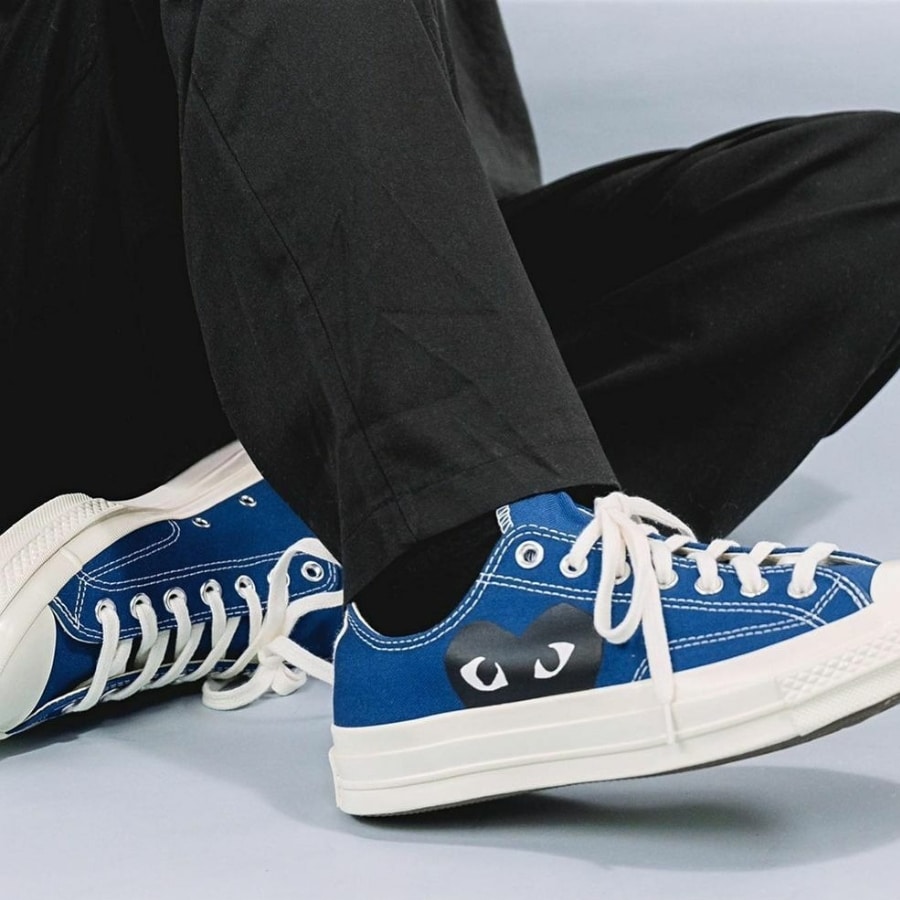 converse comme des garcons play x chuck taylor all star 1970s