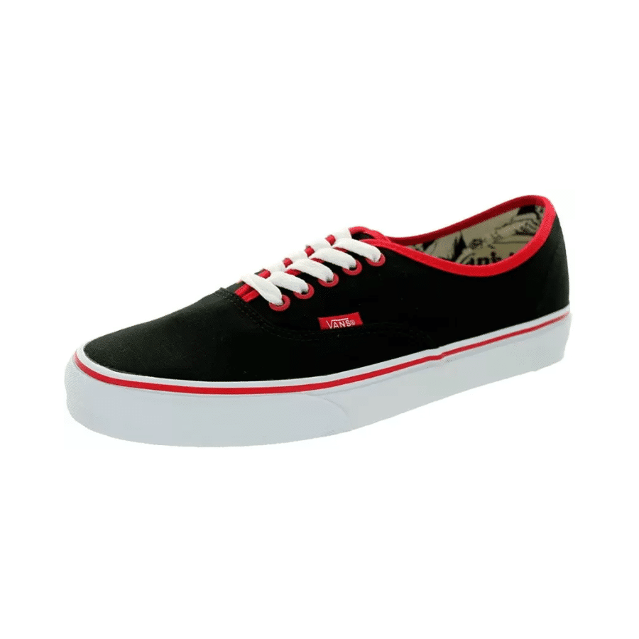 Giày Vans Slip On 'Black Red' Vn0003Z3Hqj - Sneaker Daily