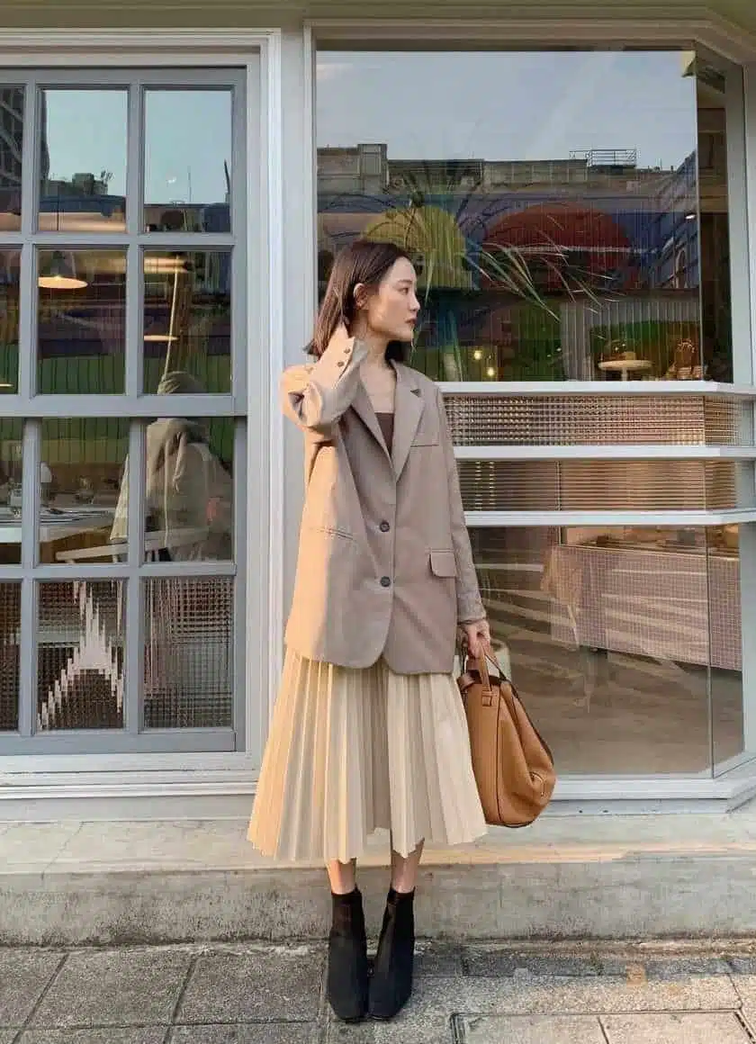 Áo khoác dạ, váy mùa đông,áo khoác nữ dài tay,thắt eokiểu đẹp, sang chảnh  [sale 10 ) 20 %} | Shopee Việt Nam