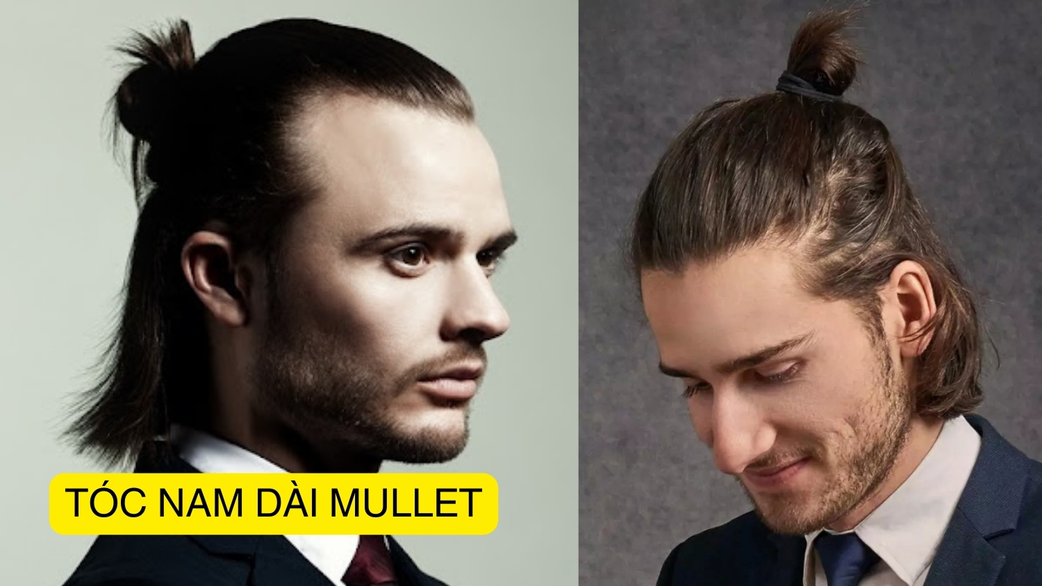 tóc nam dài mullet