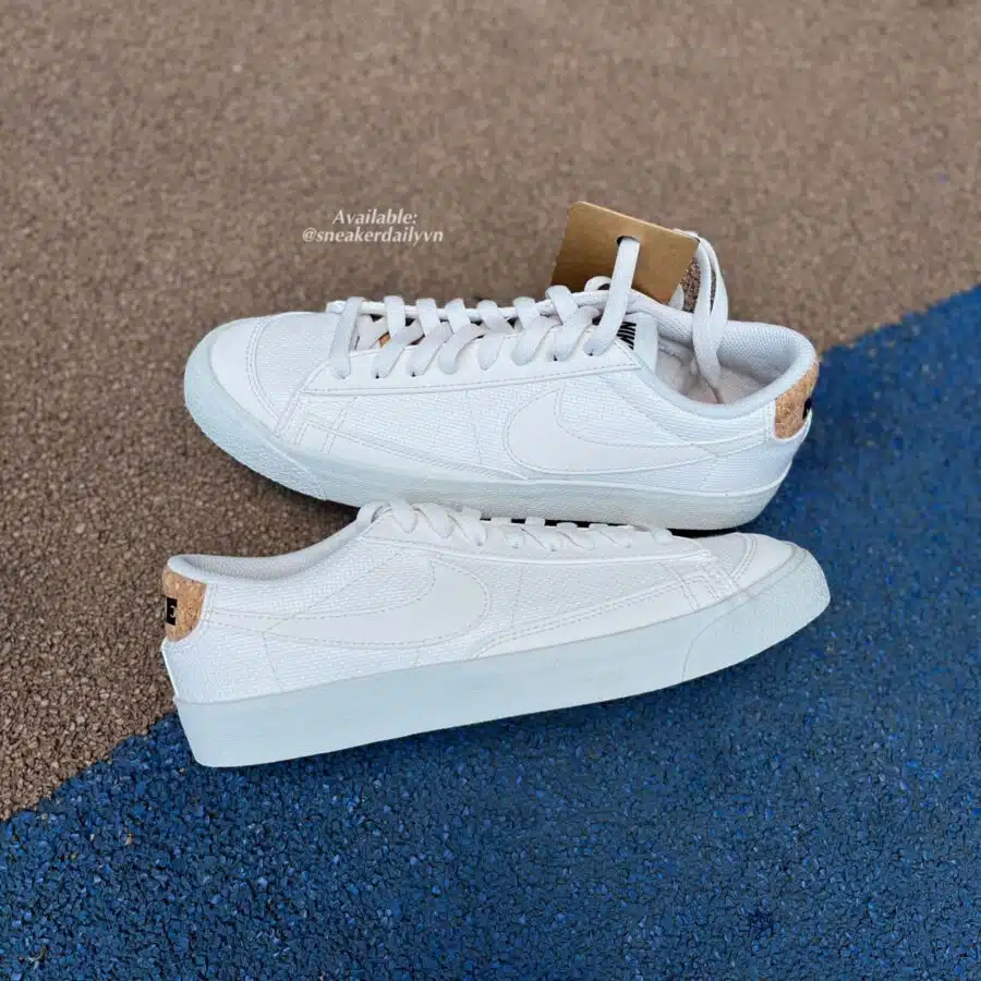 giày nike blazer low '77 premium 'next nature cork' dv7231-001