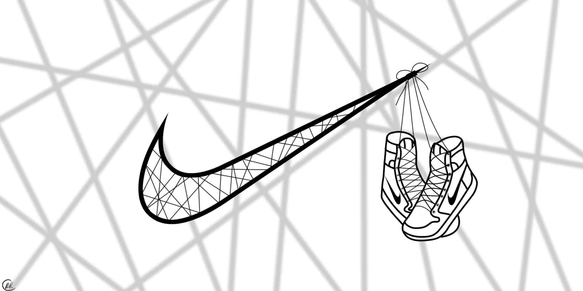 logo nike wallpaper work art