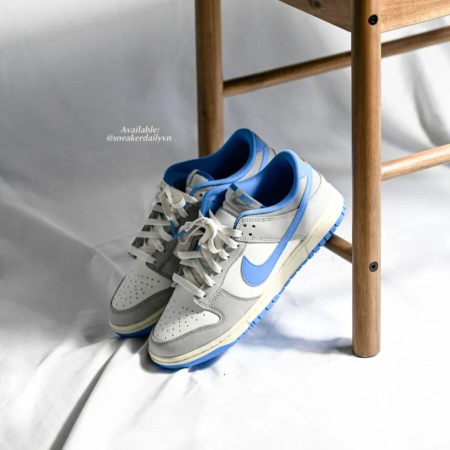 giày nike dunk low athletic department -blue fn7488-133