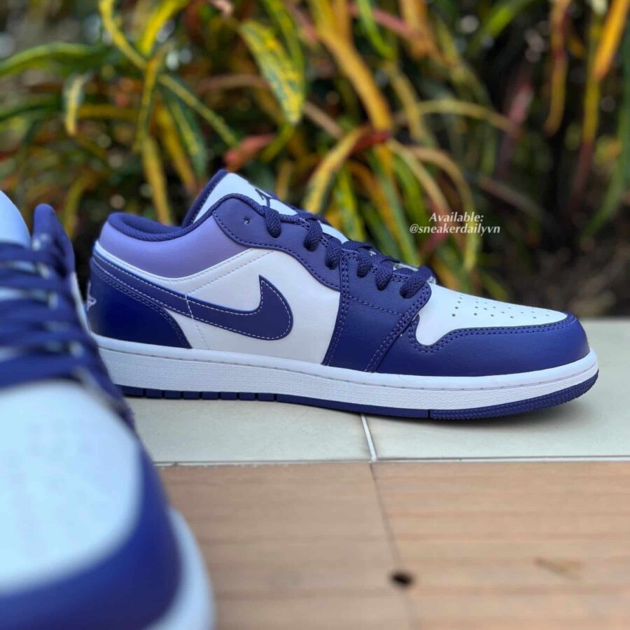 giày air jordan 1 low sky j 'purple' 553558-515