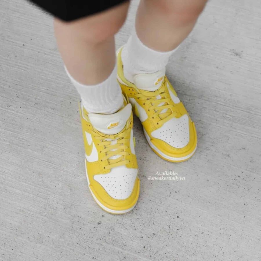 giày nike dunk low twist reappears in “vivid sulfur” dz2794-100