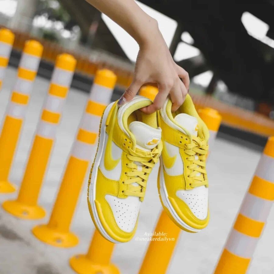 giày nike dunk low twist reappears in “vivid sulfur” dz2794-100