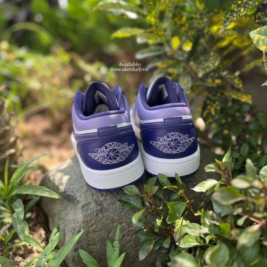 giày air jordan 1 low sky j 'purple' 553558-515