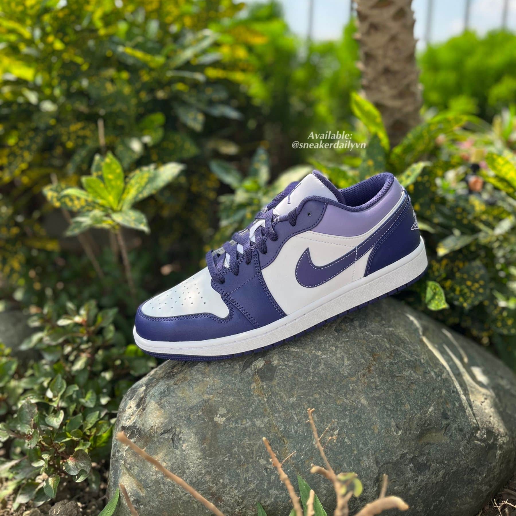 Giày AIR JORDAN 1 LOW SKY J 'PURPLE' 553558-515 - Sneaker Daily