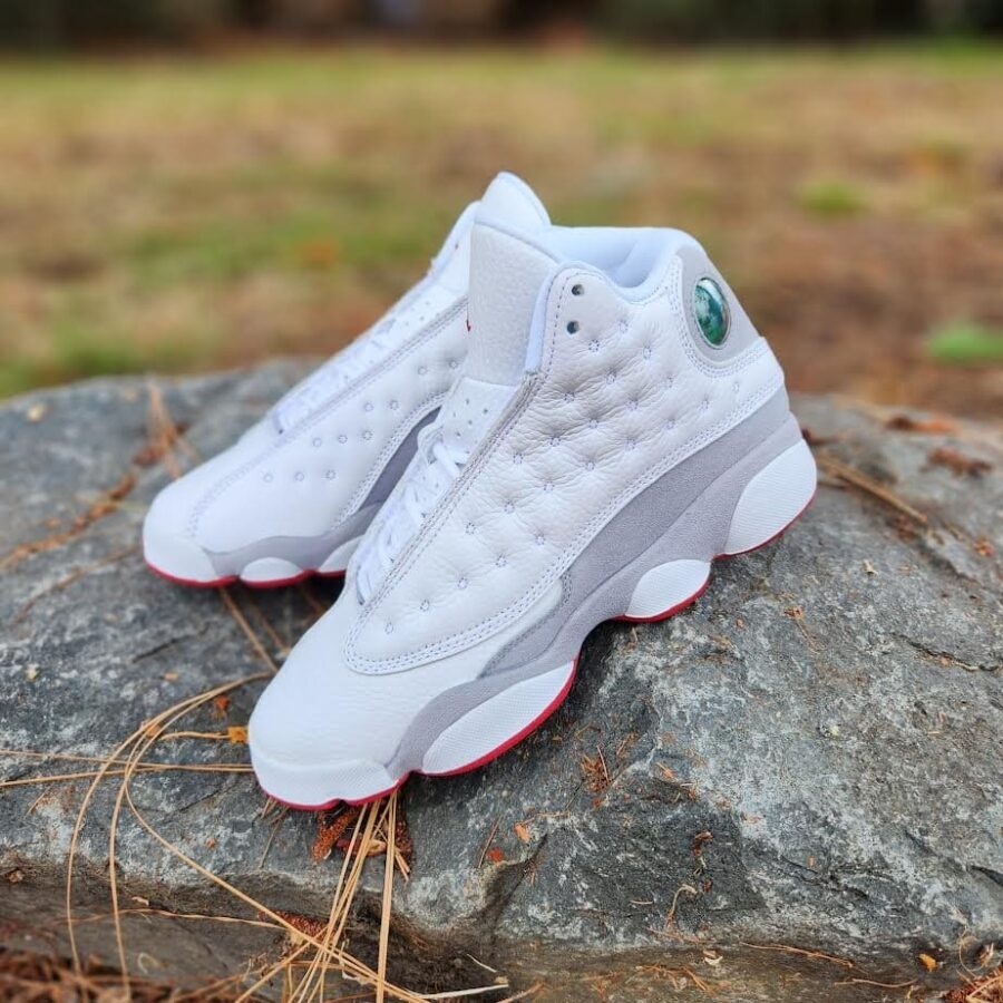 giày air jordan 13 retro 'wolf grey' (gs) dj3003-160