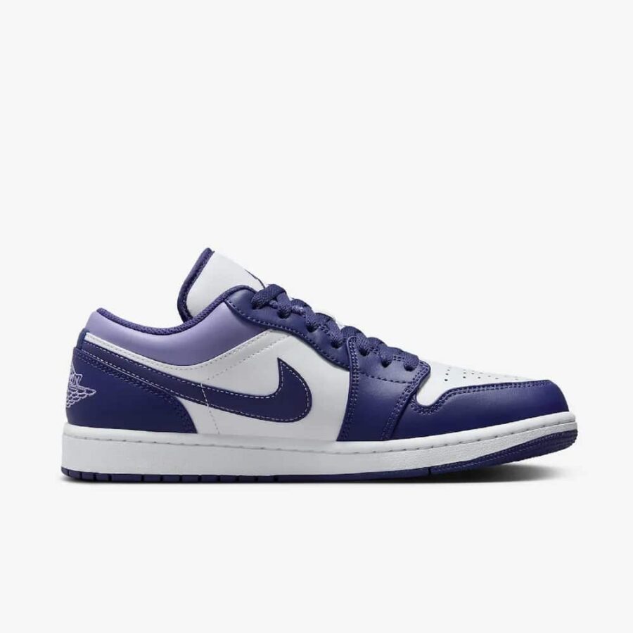 giày air jordan 1 low sky j 'purple' 553558-515