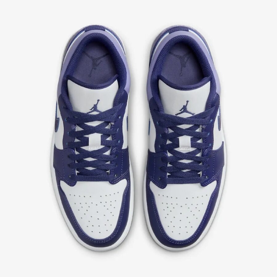 giày air jordan 1 low sky j 'purple' 553558-515