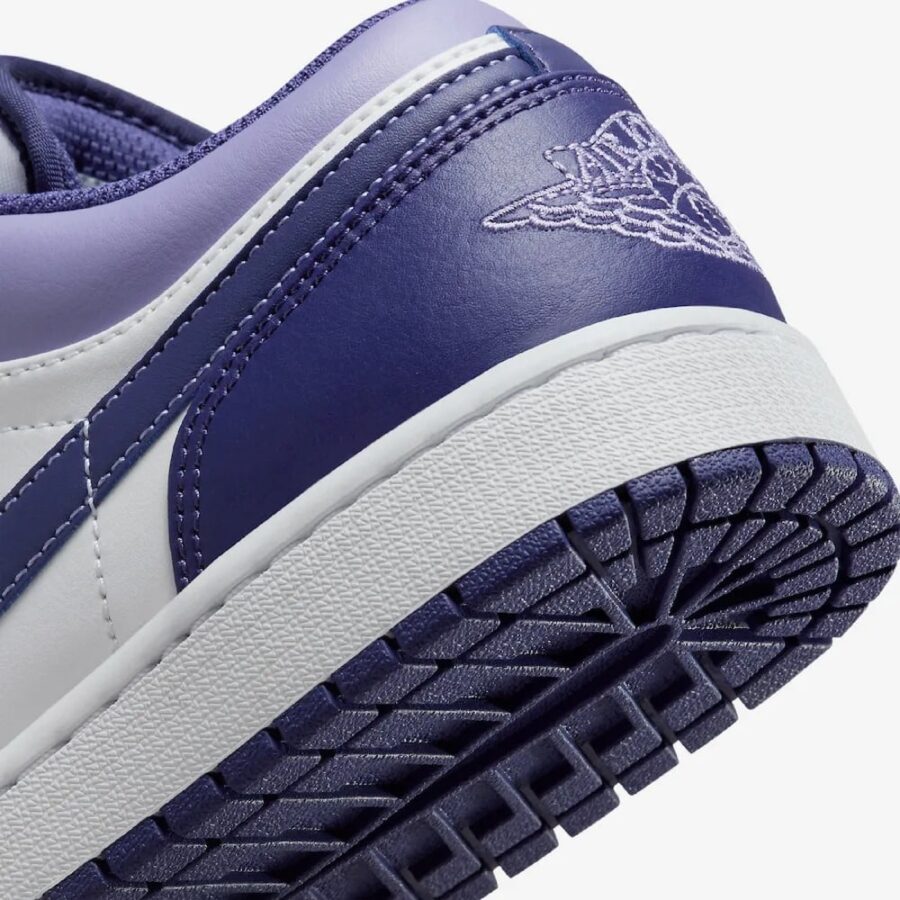 giày air jordan 1 low sky j 'purple' 553558-515