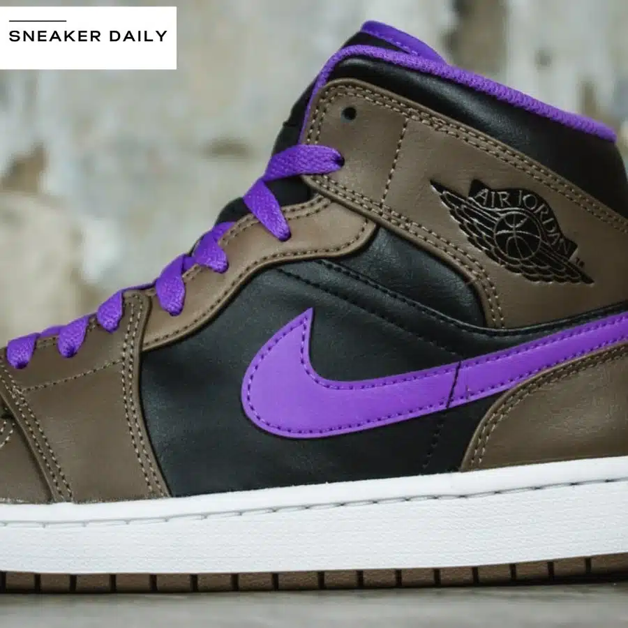 Giày Air Jordan 1 Mid 'Purple Mocha' DQ8426-215