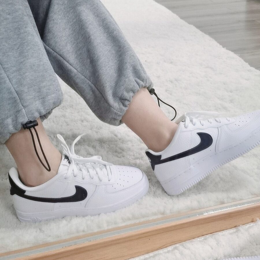 giày nike air force 1 '07 'white black 2022' (wmns) dd8959-103